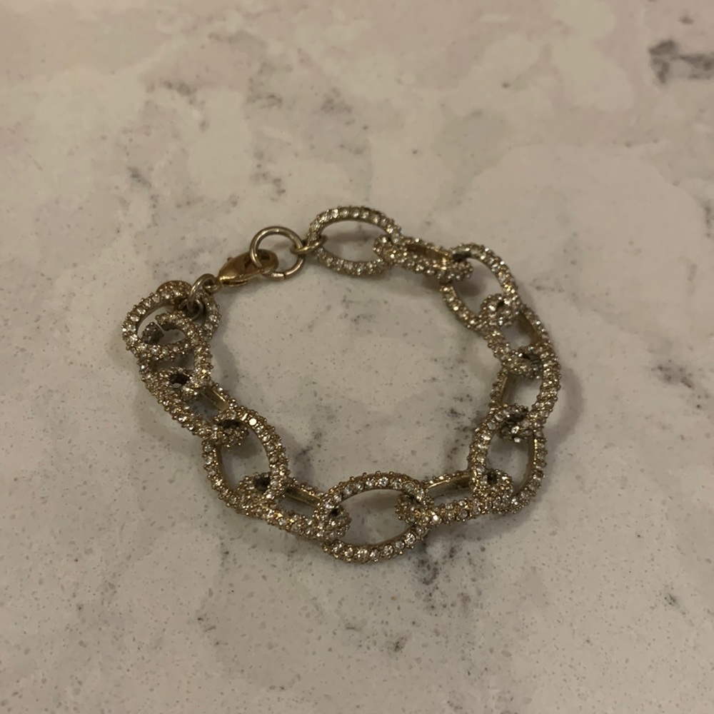 J. Crew Link Bracelet - Gold